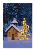 Bild von Carte de voeux "Chapelle de Noël"