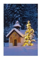 Bild von Glückwunschkarte "Weihnachtskapelle"