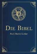 Bild von Die Bibel - Altes und Neues Testament nach Martin Luther. In Cabra-Leder gebunden mit Goldprägung von Luther, Martin