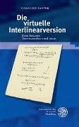 Cover-Bild zu Die virtuelle Interlinearversion von Sauter, Caroline