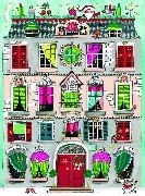 Bild von Advent Calendar. Christmas House